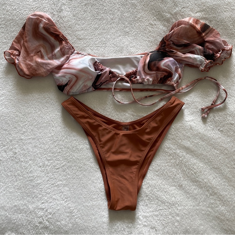 Shein tankini bikini set